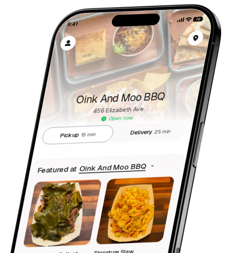 Oink And Moo BBQ app preview
