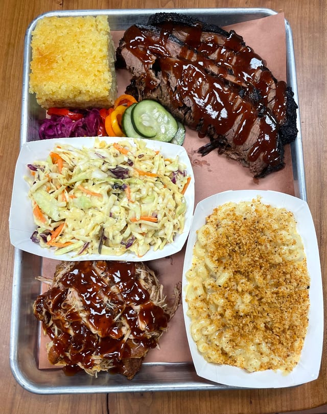 The 2 Meat Platter.