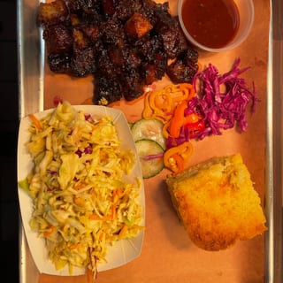 Pork Belly Burnt Ends Platter