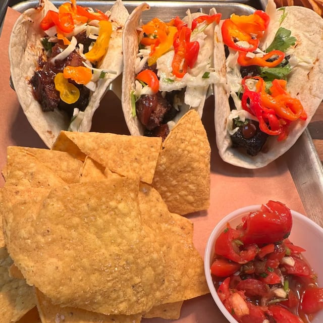 Burnt End Tacos.